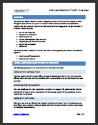Software Selection Toolkit Overview